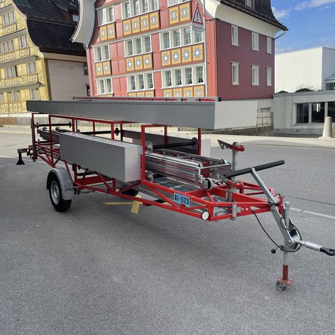 Leiterwagen. Vergrösserte Ansicht