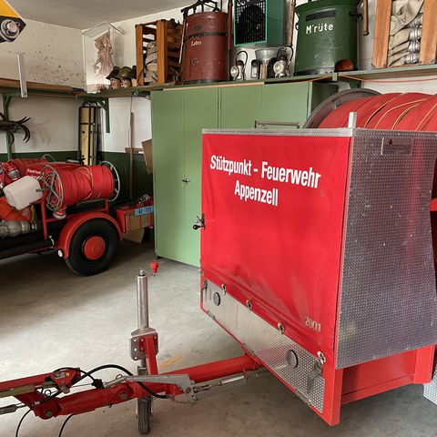 Ausrüstung. Vergrösserte Ansicht