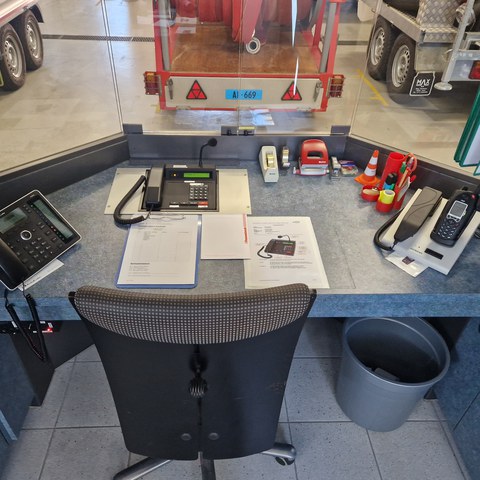 Einsatzzentrale. Vergrösserte Ansicht