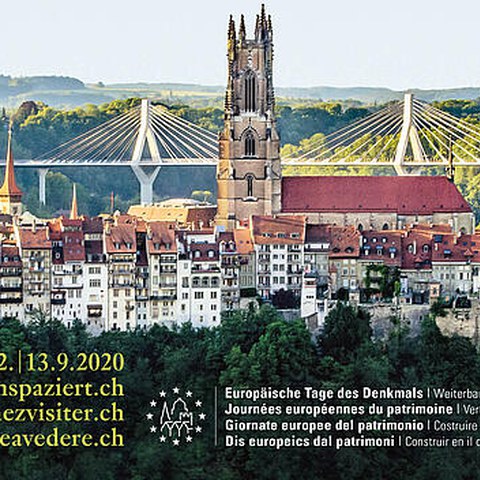 Kampagnenbild Europäische Tage des Denkmals 2020. Vergrösserte Ansicht