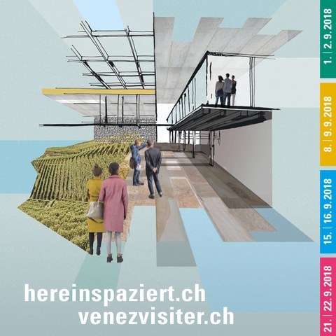 Bild 1 Kampagnenbild Europäische Tage des Denkmals 2018. Vergrösserte Ansicht