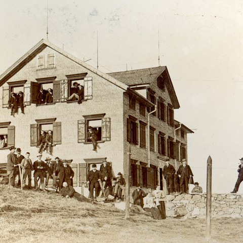 Tour des Alpstein-Clubs, 1894. Vergrösserte Ansicht