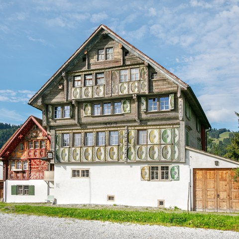 Haus Bleiche Appenzell, Luzia Broger 2024. Vergrösserte Ansicht